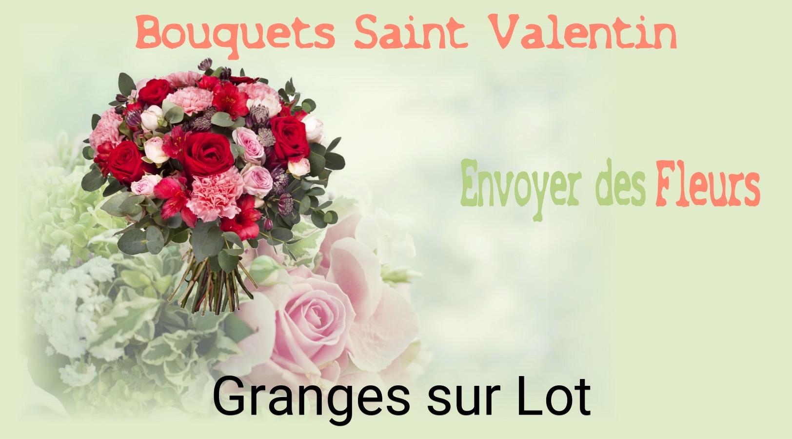 Roses de Saint-Valentin livrées à Granges-sur-Lot